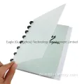 Anpassbares Discbound -Notizbuch für transparente Poly Cover